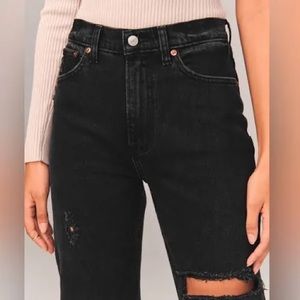 Abercrombie & Fitch | Curve Love Relaxed 90s Jeans Size 25